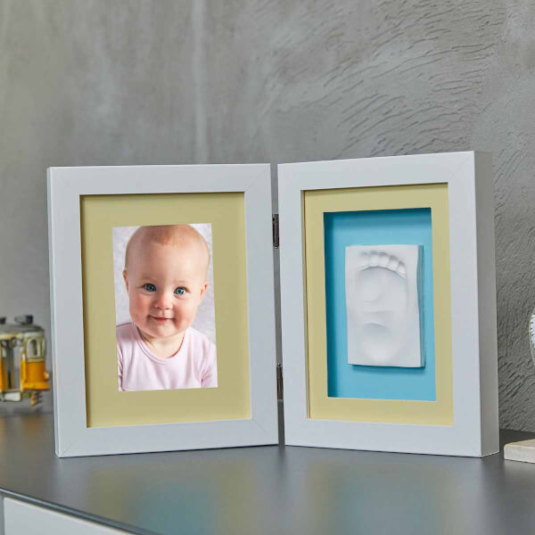 Baby Memory Prints Beyaz Masa Çerçevesi