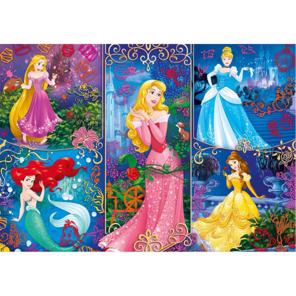 104 Parça 3D Puzzle : Princess