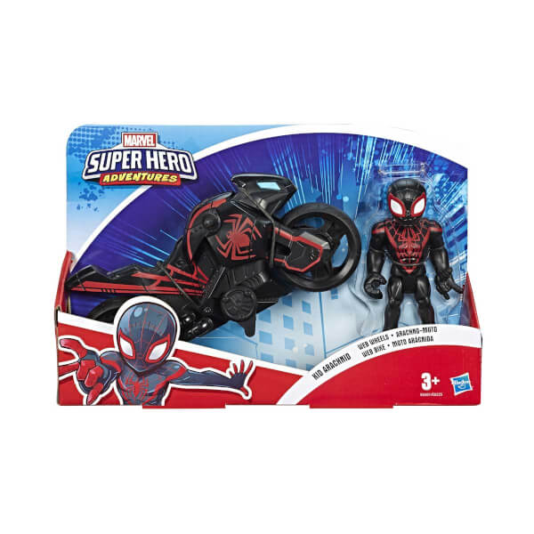 Marvel Super Hero Adventures Mega Mini Figür Ve Motosiklet E6225