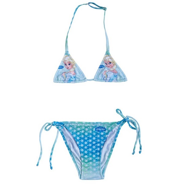 Slipstop Kız Çocuk Frozen Elsa Vanilla Bikini