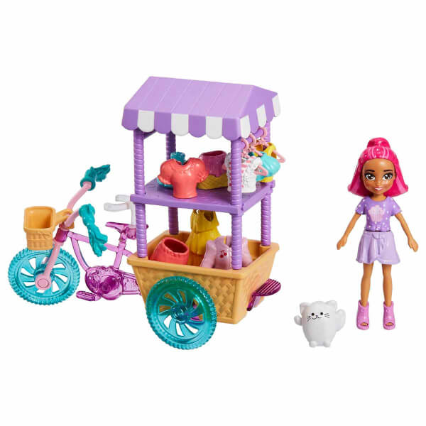 Polly Pocket Bisiklet Dolusu Moda: Margot HHX76
