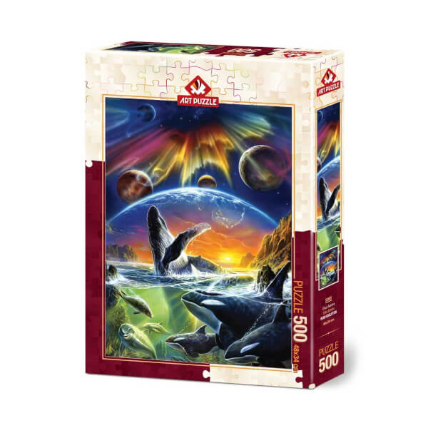 500 Parça Puzzle : Orka Evreni