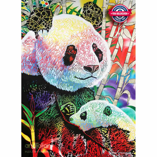 1000 Parça Puzzle : Panda