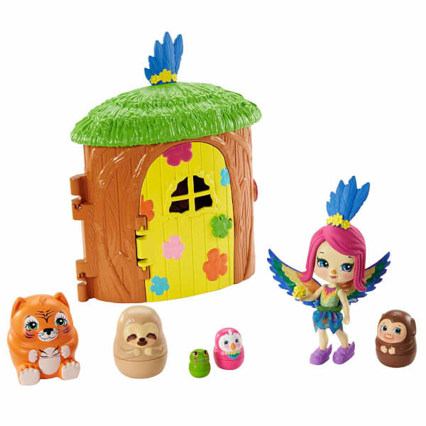 Enchantimals Secret Besties Bebek ve Ev Oyun Seti GTM46