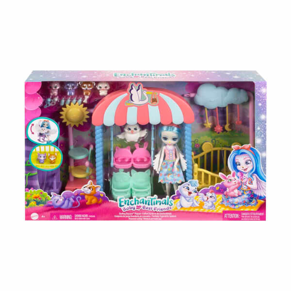 Enchantimals Minik Dostlar Kreş Bebek ve Aksesuarları HLH23