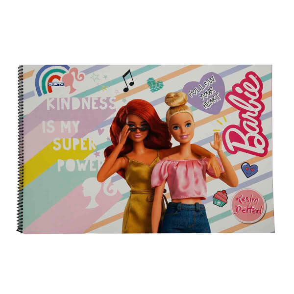 Barbie Resim Defteri 25 x 35 cm. 15 Yaprak