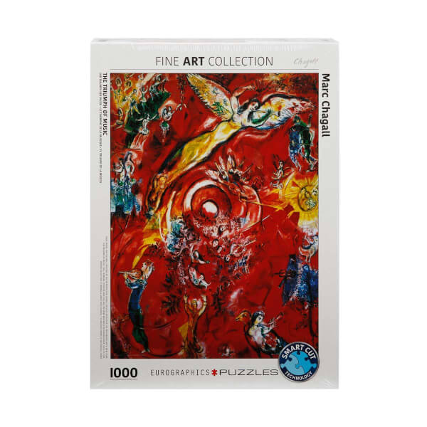 1000 Parça Puzzle : The Triumph of Music - Marc Chagall