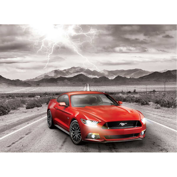 1000 Parça Puzzle : Ford Mustang Fifty Years Of Power