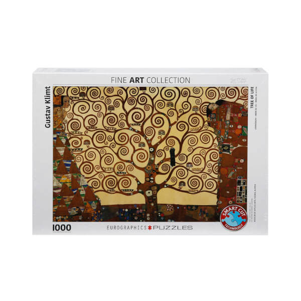 1000 Parça Puzzle : Tree of Life - Gustav Klimt 