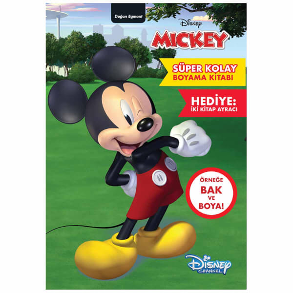 Disney Mickey Süper Kolay Boyama Kitabı