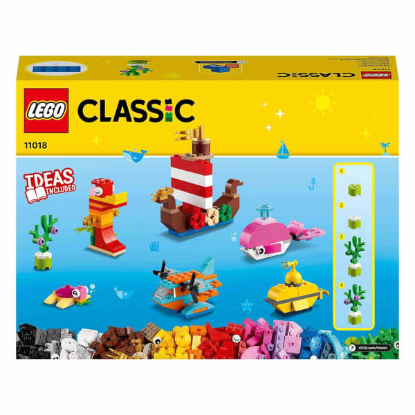 LEGO Classic Yaratıcı Okyanus Eğlencesi 11018