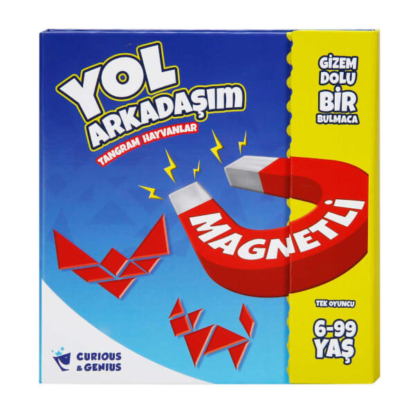 Yol Arkadaşım Manyetik Tangram - Hayvanlar
