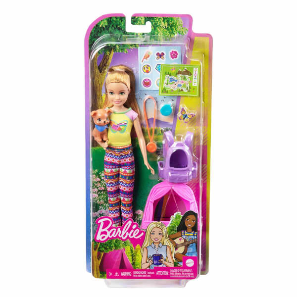 Barbie nin Kız Kardeşleri Kampa Gidiyor Oyun Seti HDF69