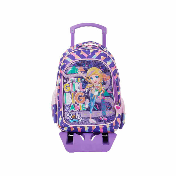 Polly Pocket Little Girl Big Game Çekçekli Okul Çantası 22454