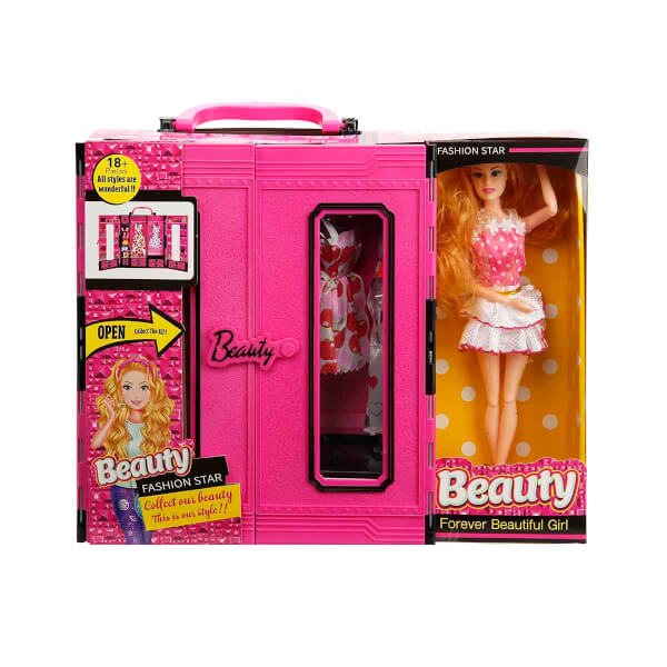 Beauty Fashion Star Bebek ve Çantalı Elbise Gardırobu