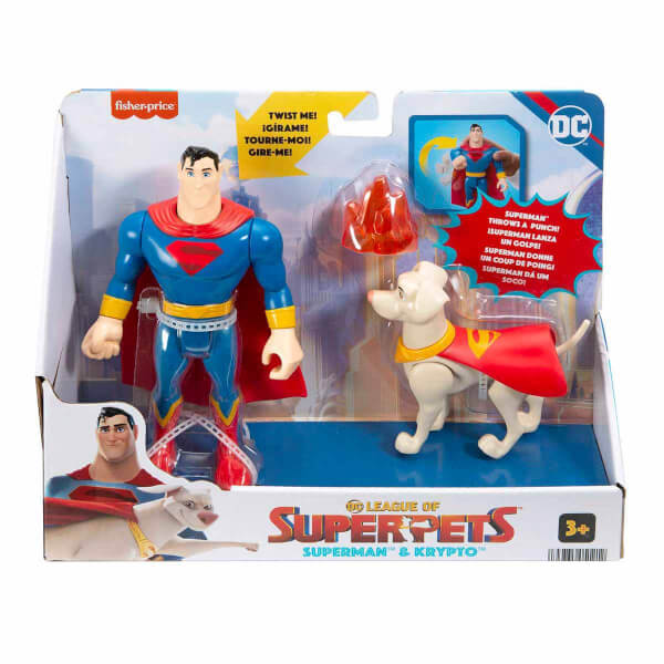 Imaginext DC League of Super Pets Kahramanlar ve Hayvanlar HGL01