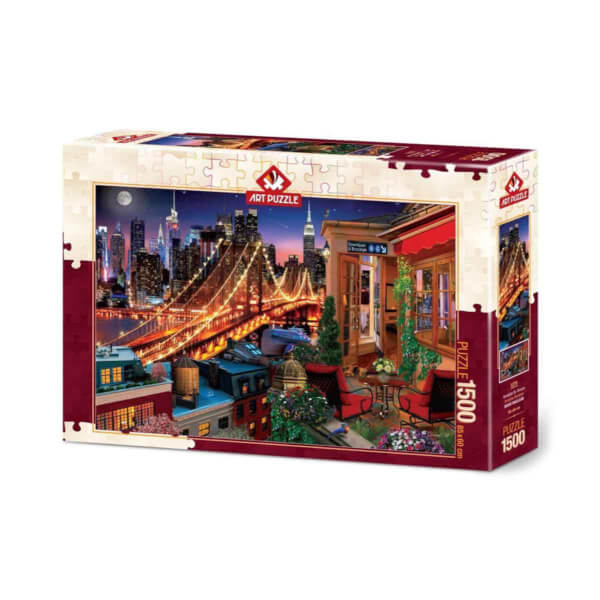 1500 Parça Puzzle : Terastan Brooklyn