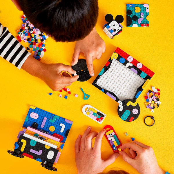 LEGO DOTS  Disney Mickey Fare ve Minnie Fare Okula Dönüş Projesi Kutusu 41964