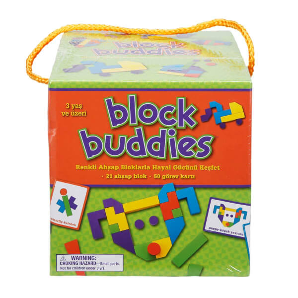 Block Buddies Ahşap Blok Oyunu 21 Parça