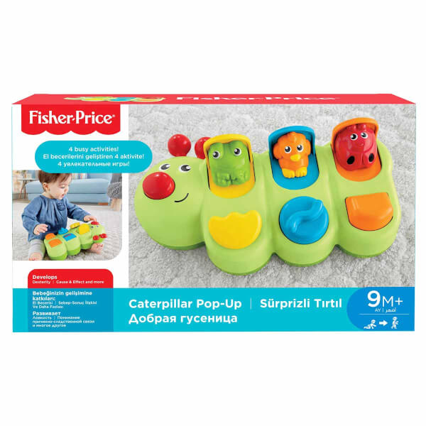 Fisher Price Eğlenceli Tırtıl GCM80