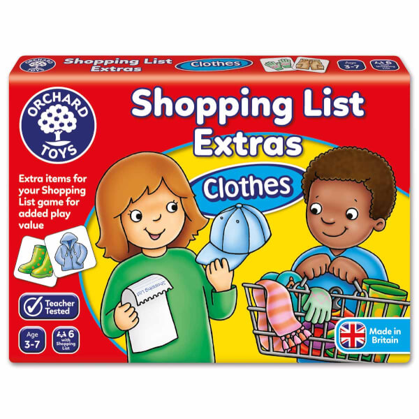 Alışveriş Listesi Ekstra: Giysiler