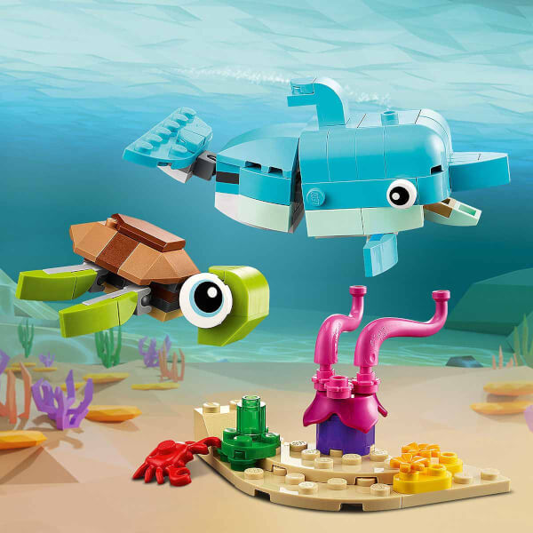 LEGO Creator 3’ü 1 Arada Yunus ve Kaplumbağa 31128