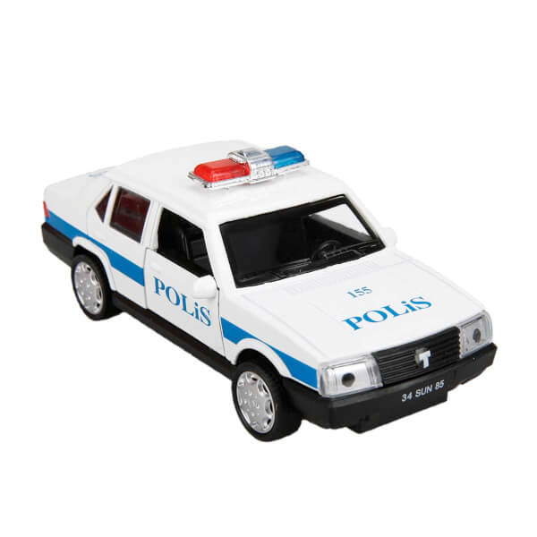 1:32 Sesli ve Işıklı Araba 13 cm.