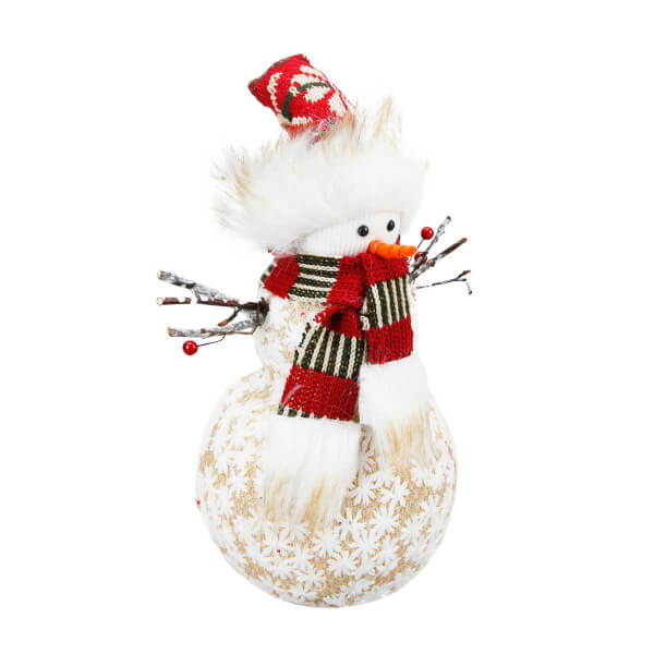Yılbaşı Kardan Adam Dekor Süsü 32 cm.