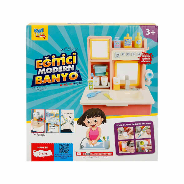 Eğitici Modern Banyo Seti
