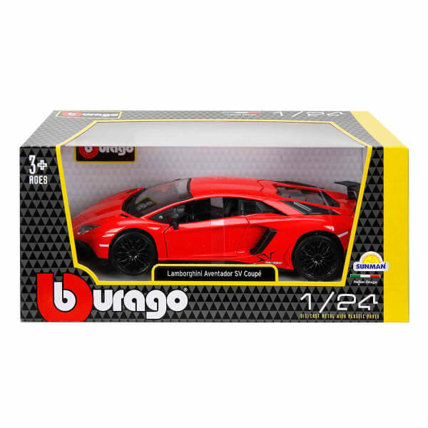 1:24 Lamborghini Aventador Sv Coupe Model Araba