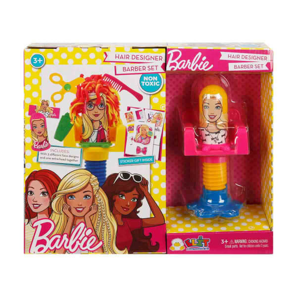 Barbie Saç Dizayn Atölyesi Oyun Hamuru Seti
