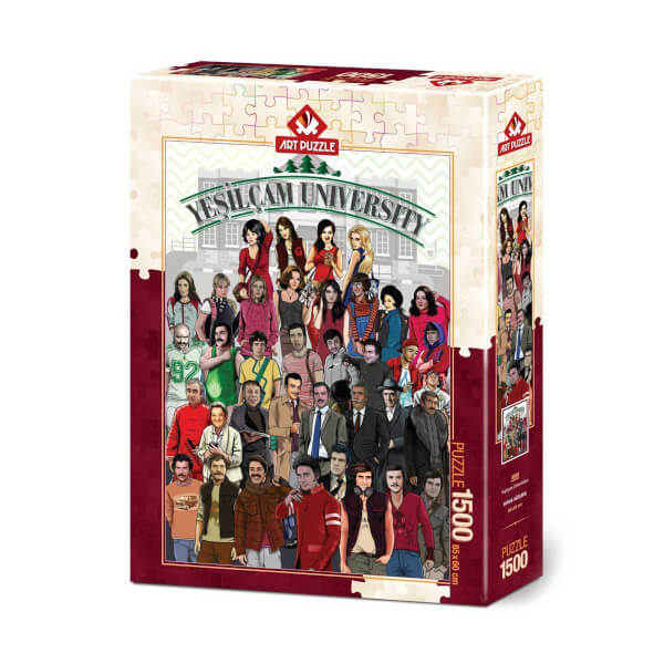 1500 Parça Puzzle : Yeşilçam Üniversitesi