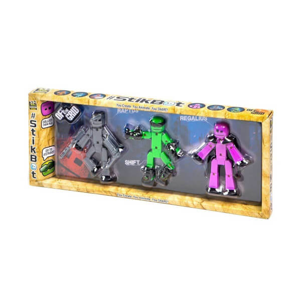 Stikbot Off The Grid 3'lü Paket