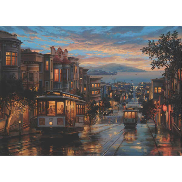 1500 Parça Puzzle : San Francisco Sokakları 