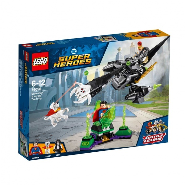 LEGO DC Comics Super Heroes Superman ve Krypto Takımı 76096