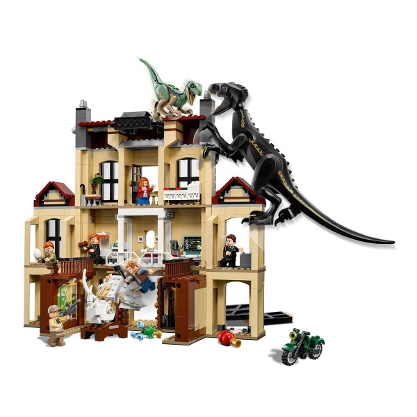 lego jurassic world lockwood estate te indoraptor hucumu 75930