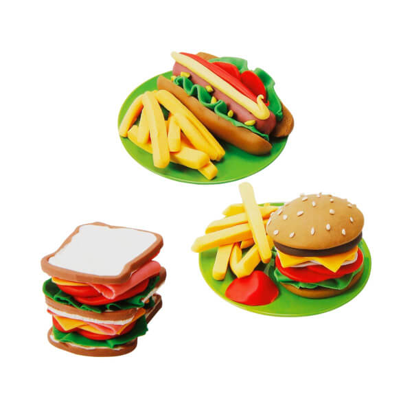 Arabalı Hamburger Yapımı Oyun Hamur Seti 