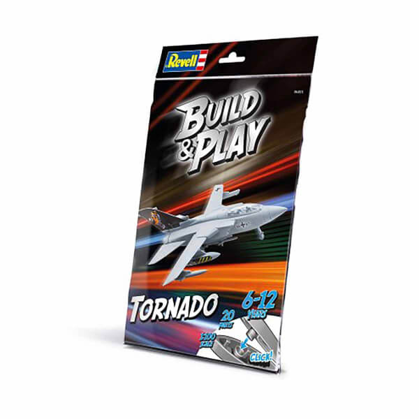 Revell 1:100 Build & Play Tornado Uçak 06451