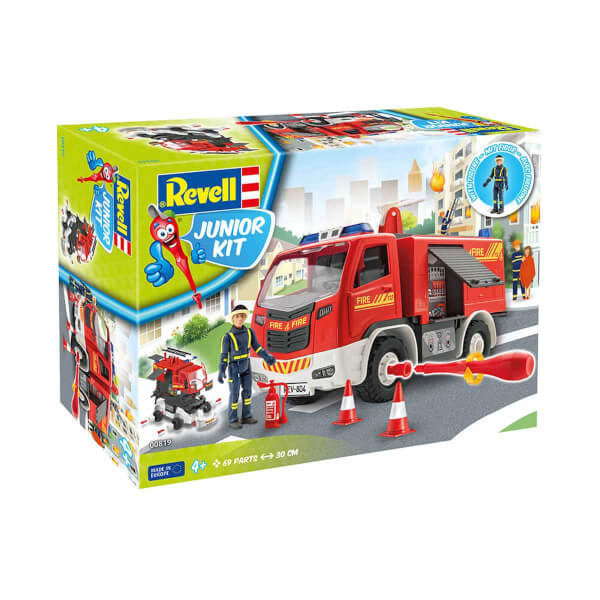 Revell 1:20 Figürlü İtfaiye Aracı Çocuk Kiti 00819
