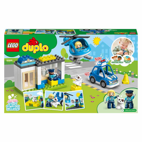 LEGO DUPLO Kurtarma Polis Merkezi ve Helikopter 10959 