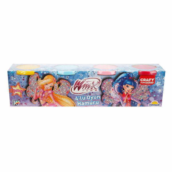 Crafy Winx 4'lü Oyun Hamuru 560 g