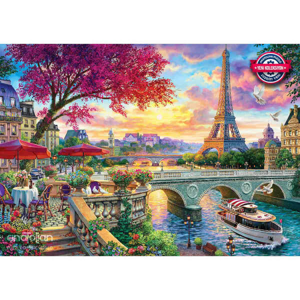 3000 Parça Puzzle : Paris'te Bahar