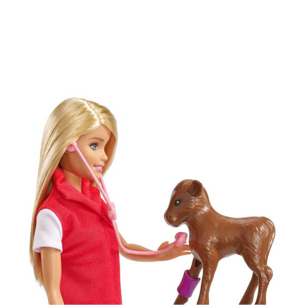 Barbie Çiftlikte Veteriner Oyun Seti