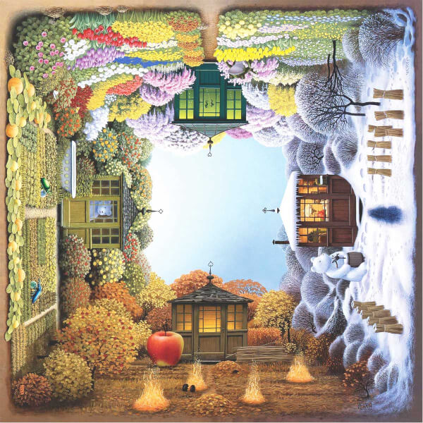 1024 Parça Puzzle : Dört Mevsim 