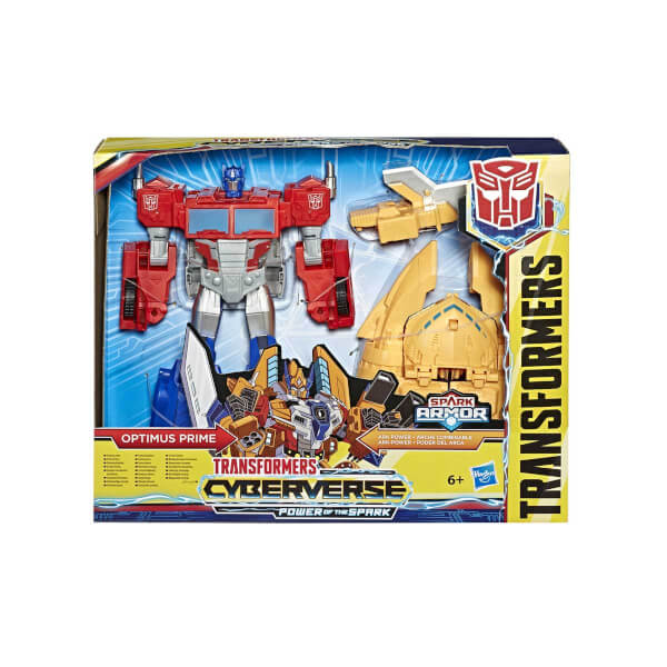Transformers Cyberverse Spark Armor Optimus Prime Dev Figür E4218