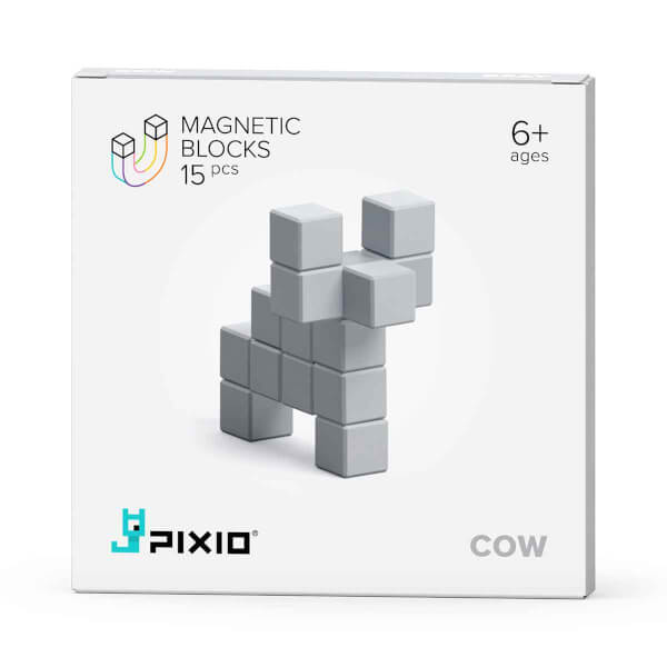 Pixio Grey Cow İnteraktif Mıknatıslı Manyetik Blok