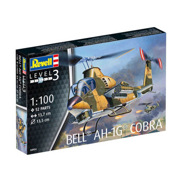 Revell 1:100 Bell AH-1G Cobra Helikopter 4954