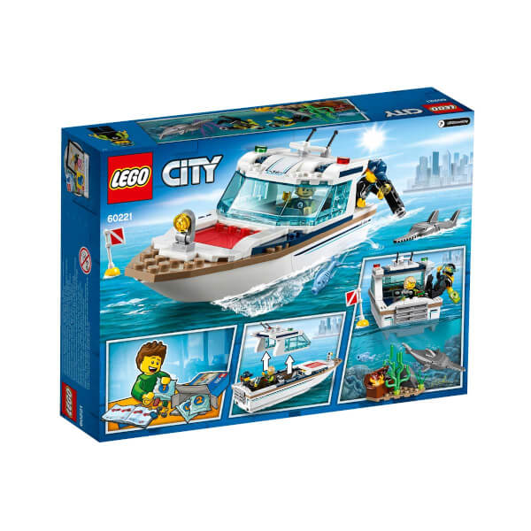 LEGO City Great Vehicles Dalış Yatı 60221