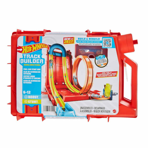 Hot Wheels Track Builder Unlimited Benzin Bidonu Akrobasi Seti HDX78
