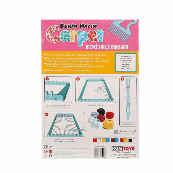 Kumtoys Benim Halım Mini Halı Dokuma